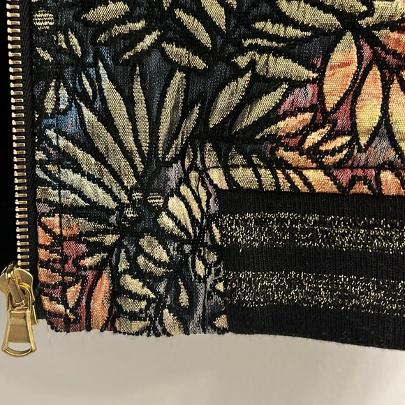 Fun Gold ba&sh Bomber Jacket - Picture 4 of 4